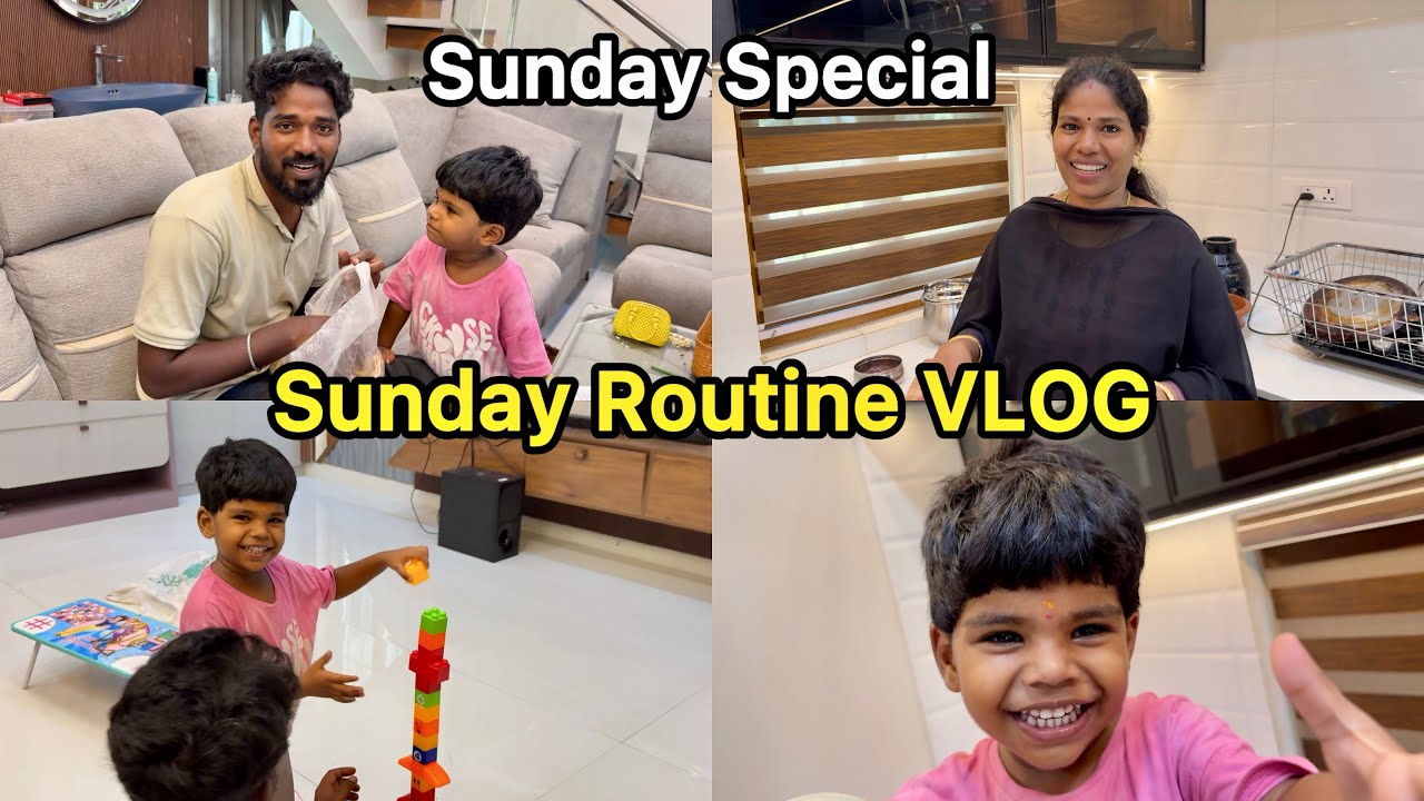 Sunday Routine Special VLOG | Sangeetha Vinoth | #tamilvlog