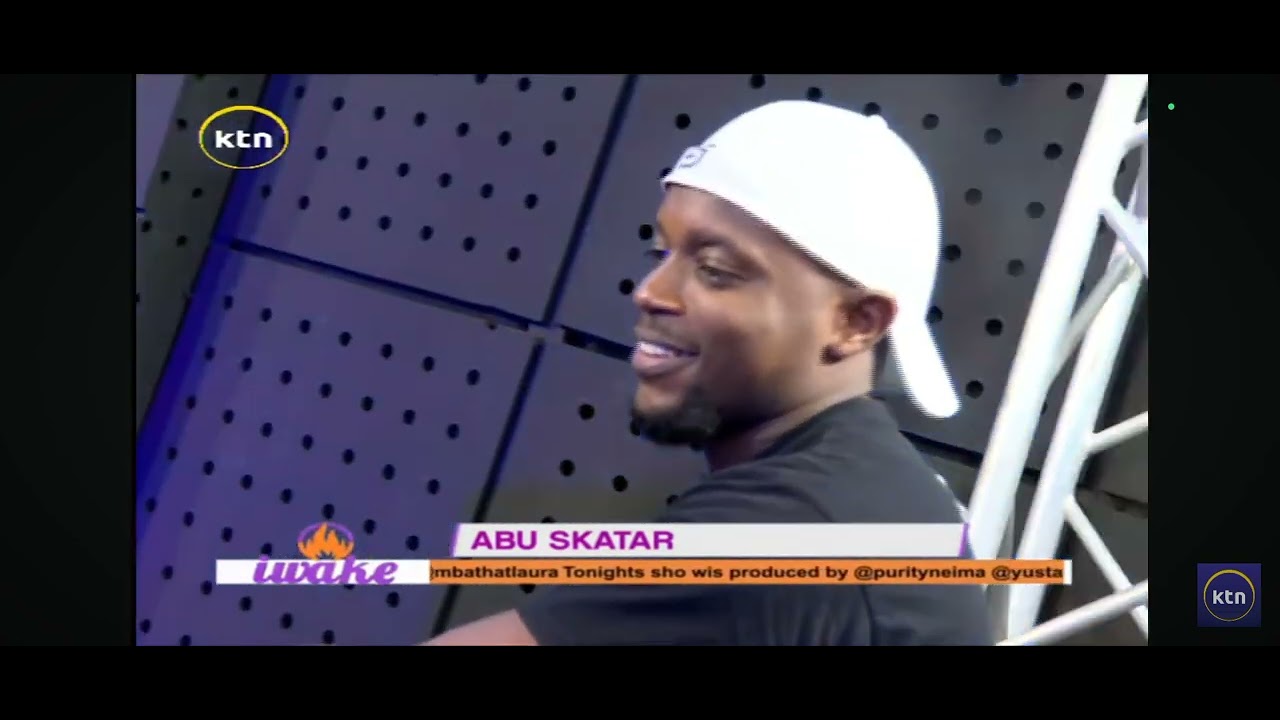 ABU SKATAR KE LIVE AT KTN HOME 🔥🙌|| CRAZY ENERGY 🔥🔥