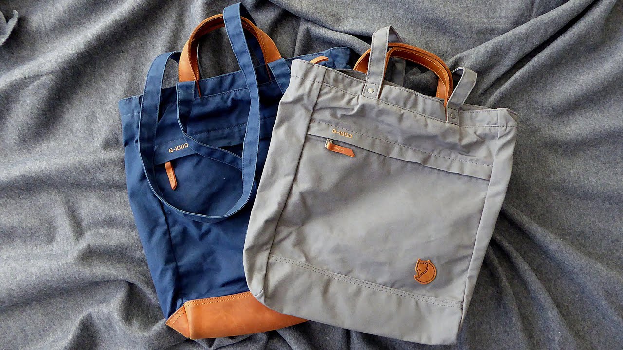 Fjallraven Totebag No 1 i No 2 – wrażenia po pierwszych testach i porównanie