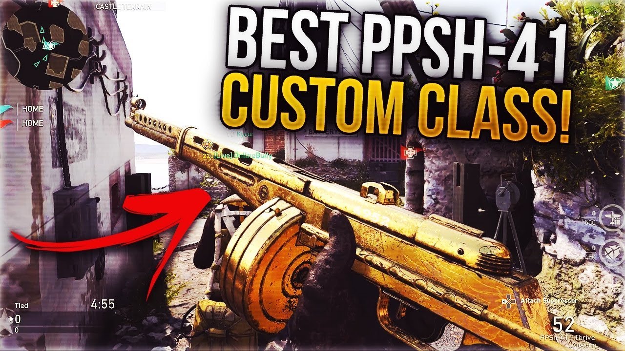 PPSH-41: BEST CLASS SETUP in CALL OF DUTY WWII (Tips & Tricks)