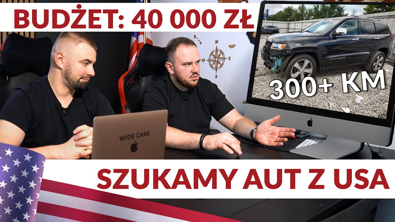 Auta z USA do 40 000 zł i mocą powyżej 300KM. Przegląd aukcji USA 2025