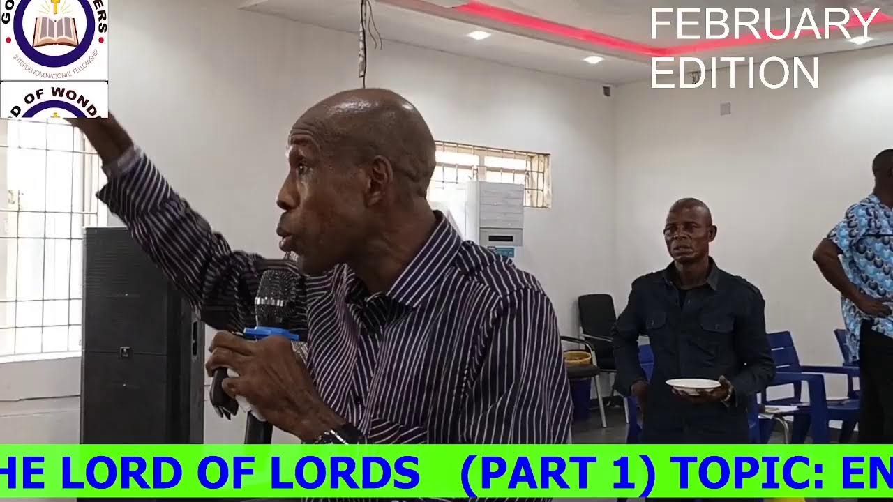 God of Wonders GOWP Live Stream