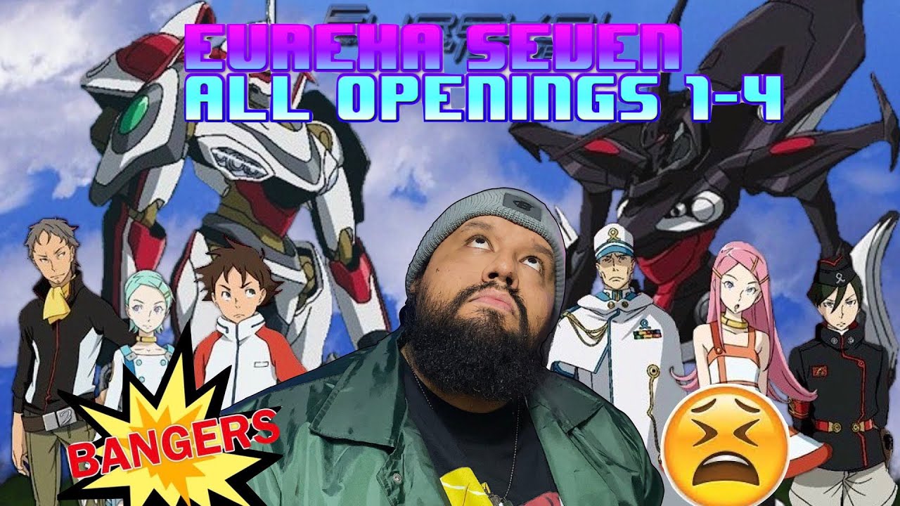 FIRST TIME REACTING to All Eureka Seven Openings! | These were top shelf BANGERS!