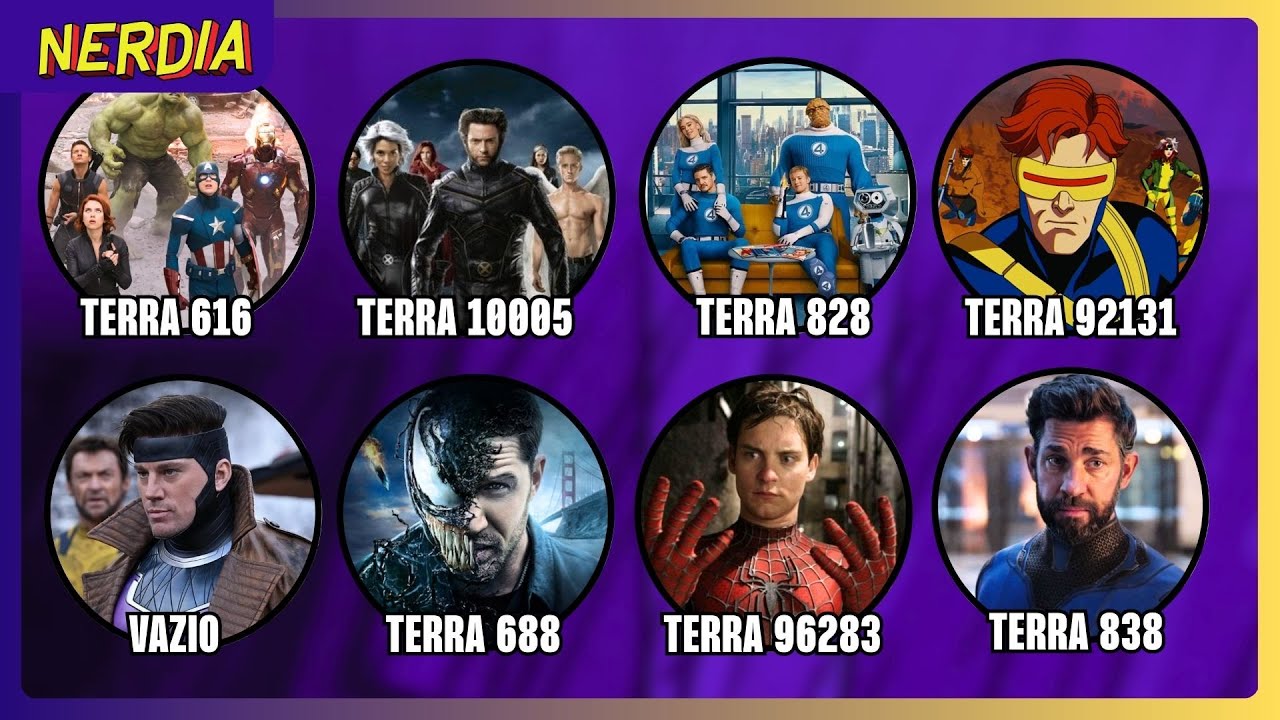 Cada universo da MARVEL explicado!