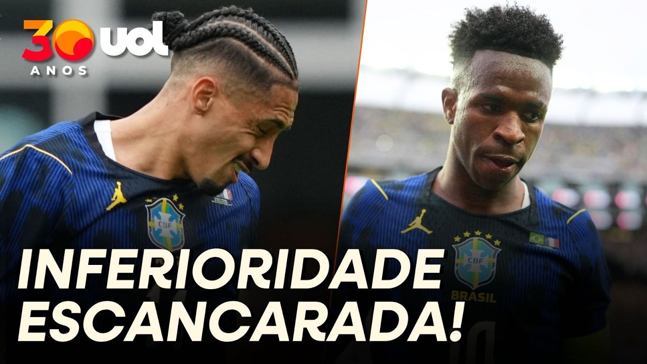 EXPULS&Atilde;O DE UPAMECANO ESCANCAROU INFERIORIDADE DA SELE&Ccedil;&Atilde;O BRASILEIRA PERANTE A FRAN&Ccedil;A!