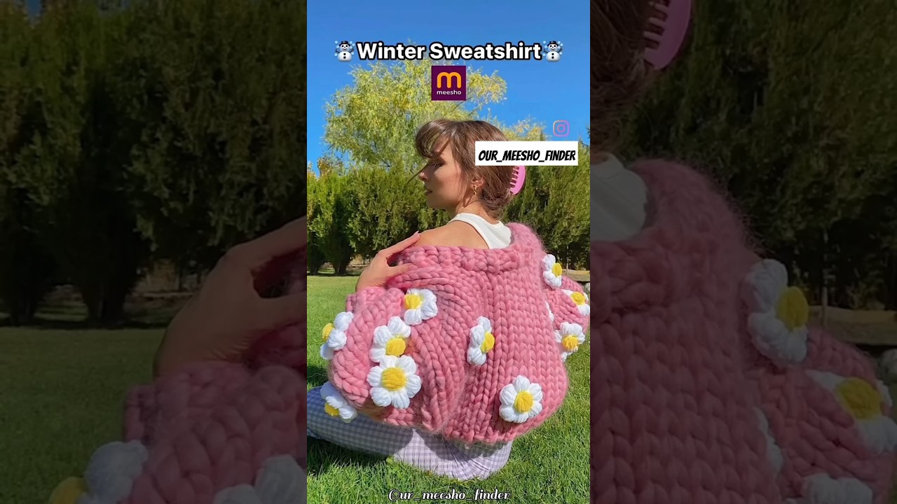 ✨🦋 Aesthetic winter sweatshirts from meesho 🦋✨ #aesthetic #sweatshirts   #meesho follow for more ✨