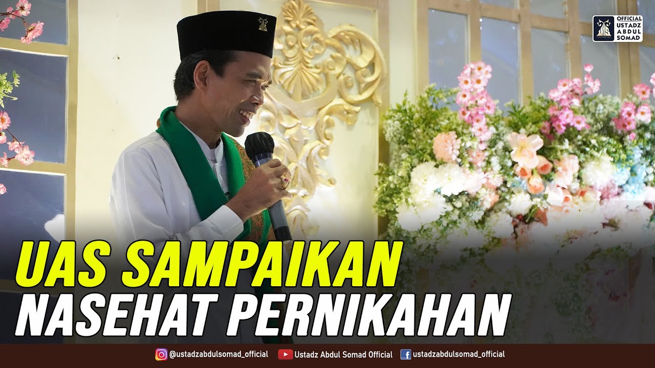 UAS SAMPAIKAN NASEHAT PERNIKAHAN | Komplek Pertamina Pendopo, Pali, Sumsel 5.12.2021
