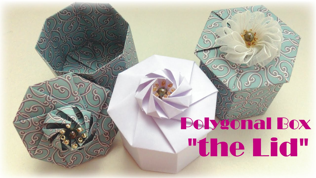 六角形＆八角形 「のせる」だけのフタ　Polygonal Box “Lid Arrangement”