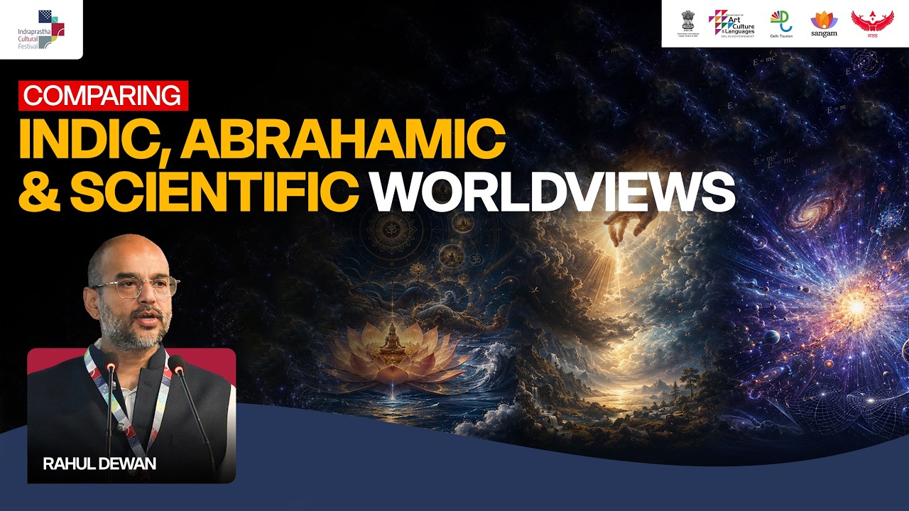 Three Conceptions of Creation: Abrahamic, Scientific & Indic | Rahul Dewan | #ICF2026