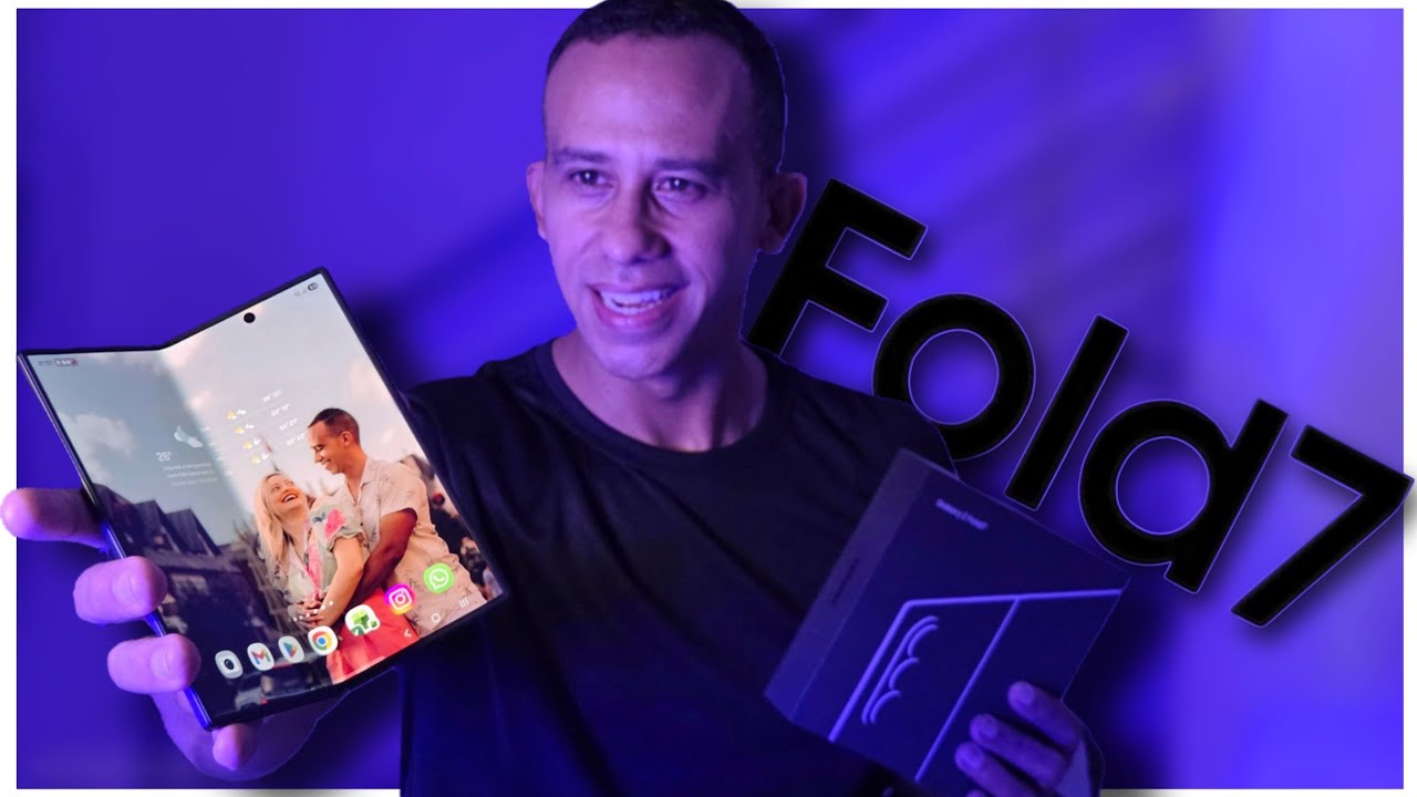 Troquei meu S24 Ultra por um Galaxy Z Fold7 | UNBOXING EP. 132