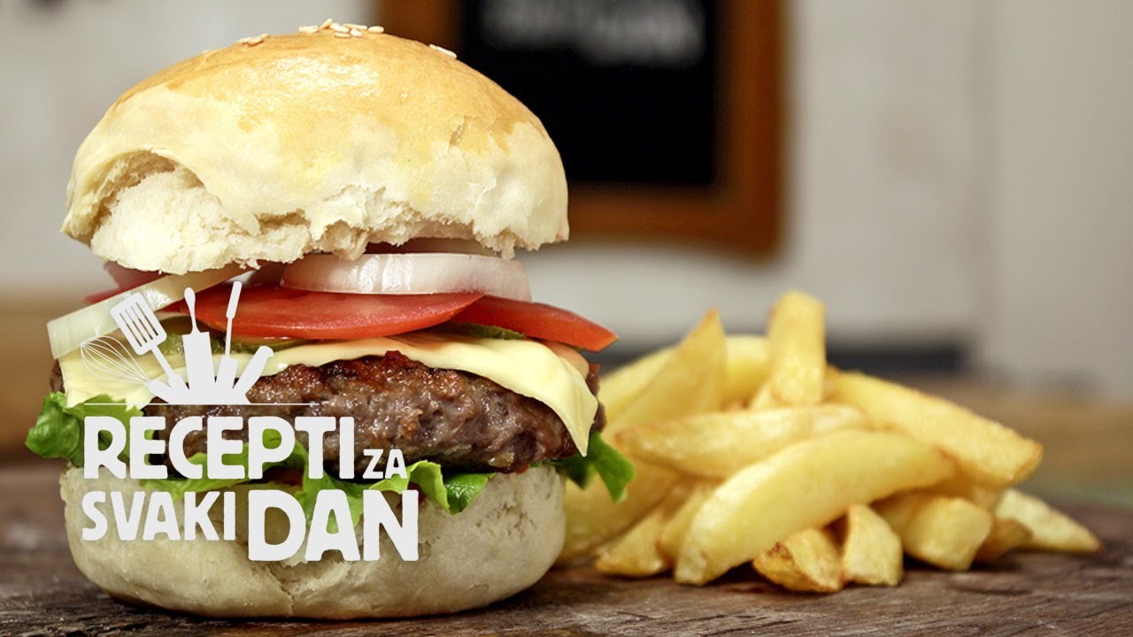 Domaći hamburger - video recept