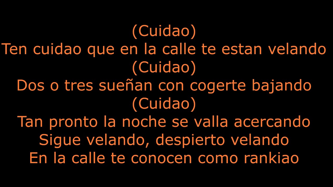 Hector El Father Cuidao Letra Oficial 🎶😎