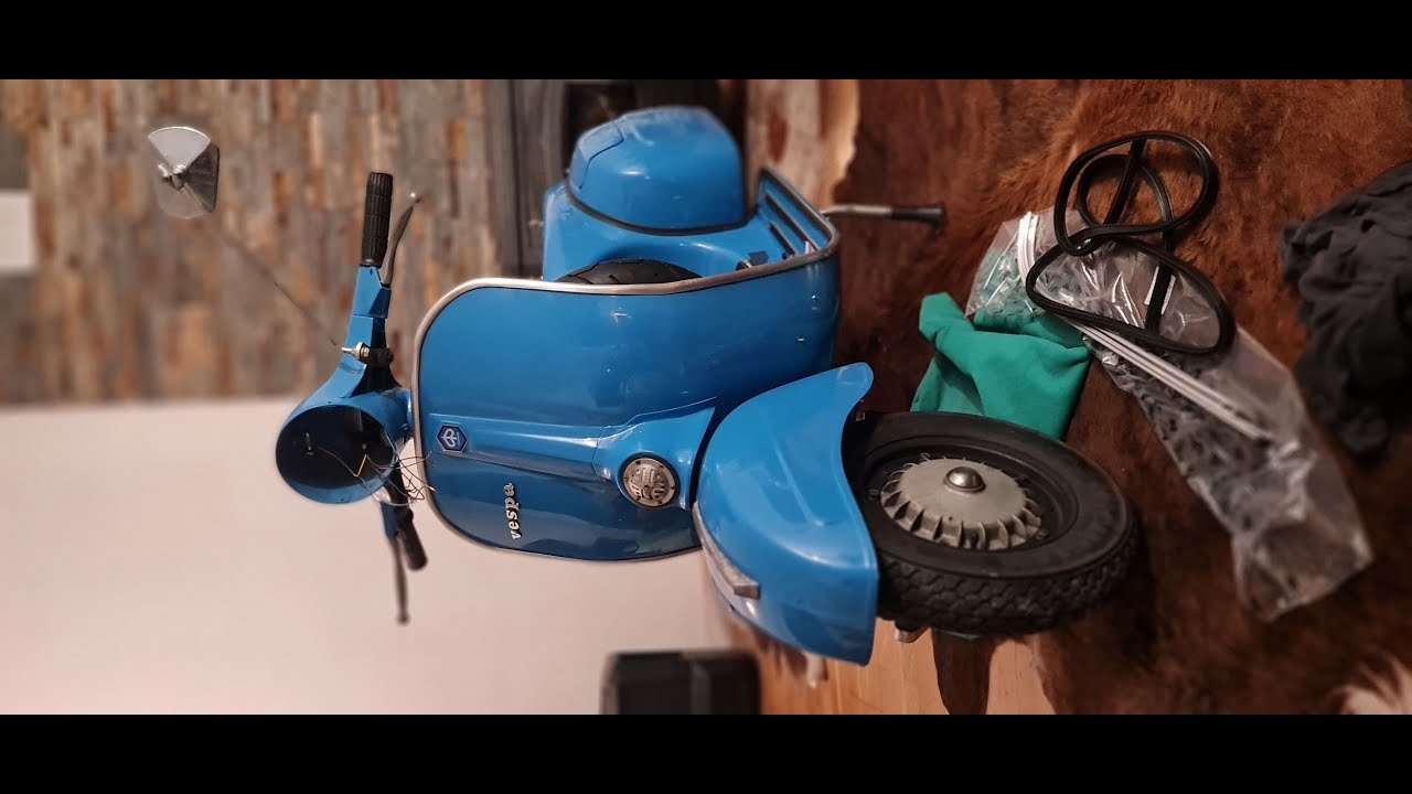 1 semaine pour un Vespa 125 GTR de 1977 avec 