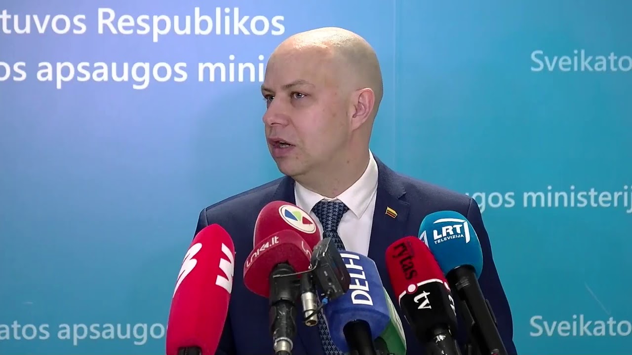 Tiesiogiai: Aurelijus Veryga prane&scaron;a naujausią informaciją koronaviruso situaciją &scaron;alyje