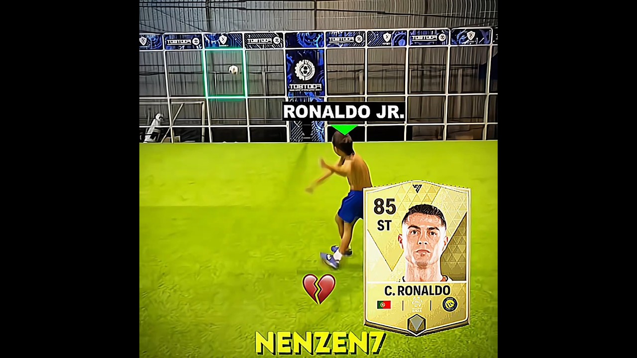 Messi jr. X Ronaldo Skills🤣🥀