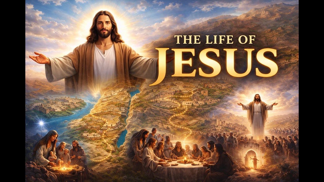 The Complete Life of Jesus Christ on the Map | Birth, Miracles, Crucifixion & Resurrection