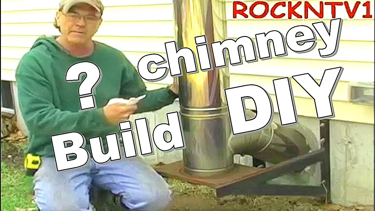 SELKIRK SUPERVENT chimney Through Wall  Flue installation
