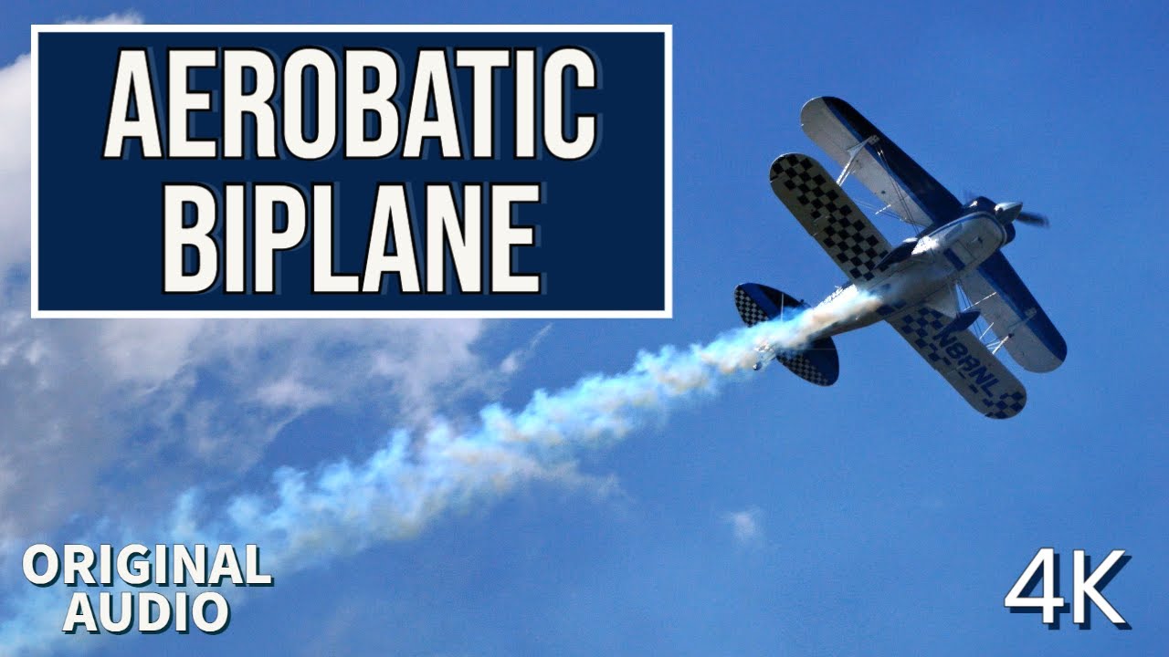Aerobatic Biplane Pitts Special with Original Sound