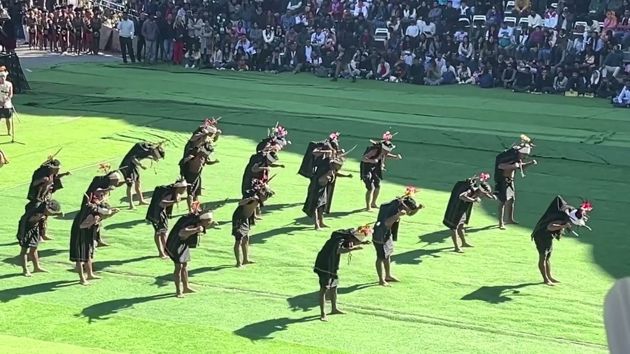 Salu Lam by Kuki Cultural Troupe in Hornbill Festival 2024