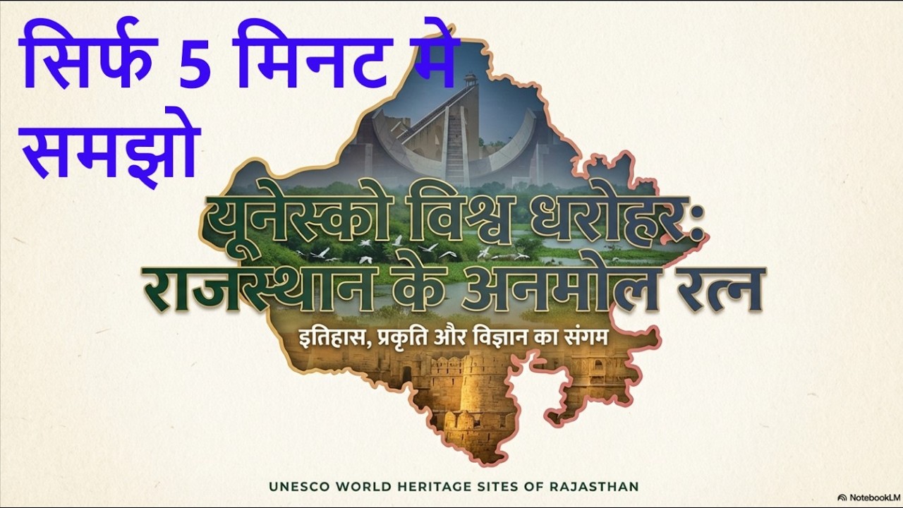 1 वीडियो में राजस्थान के सभी विश्व धरोहर स्थल | BSTC 2026 GK Special 🔥