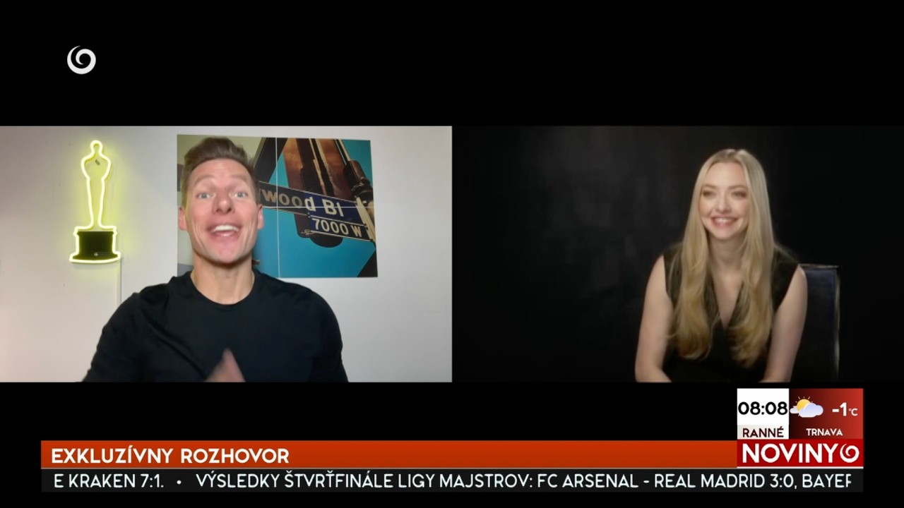 Amanda Seyfried rozhovor | Seriál Dlhá jasná rieka | TV JOJ
