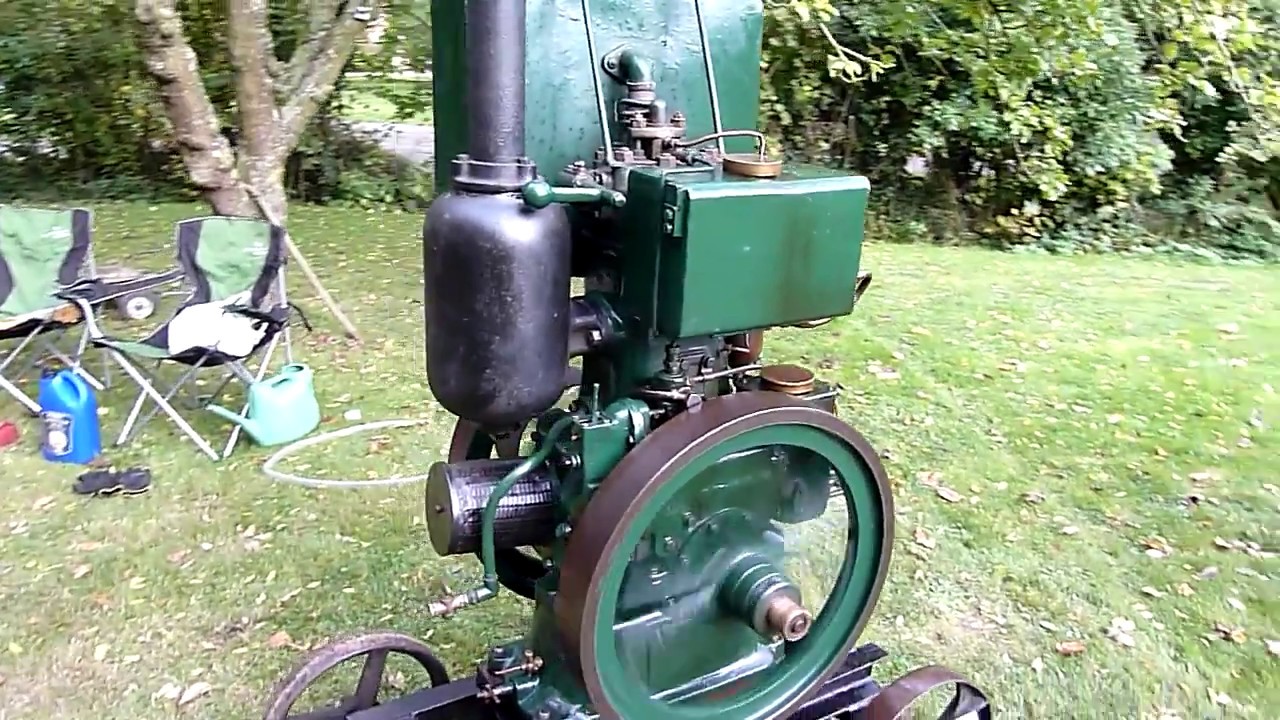 1937 5hp Hopper Cooled Petter Atomic - First Rally Outing at Scole Common Crank-up