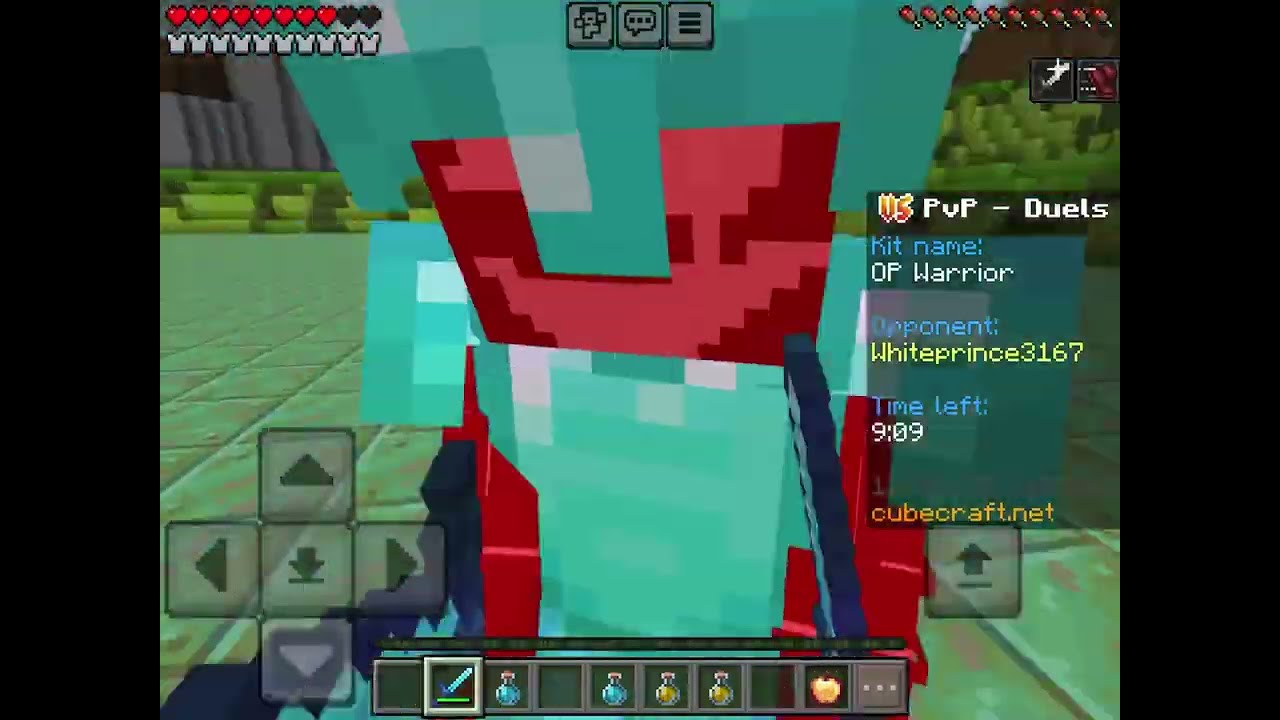 Minecraft god PVP gameplay