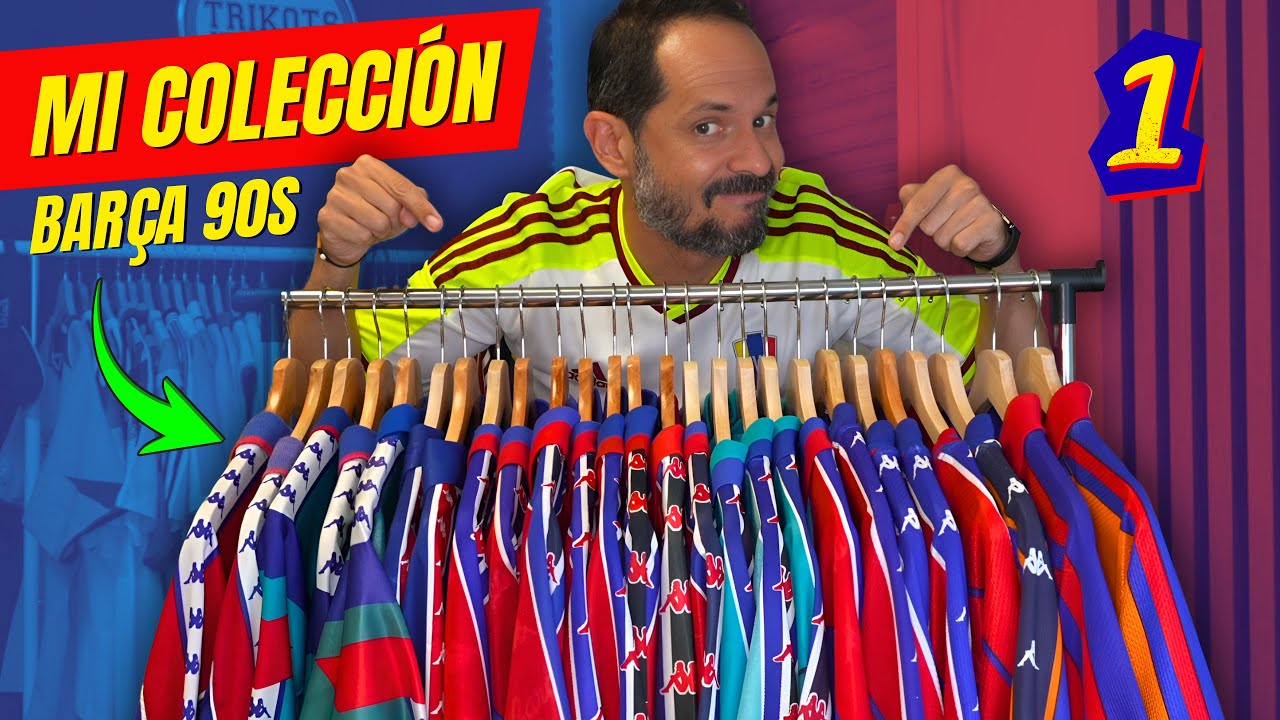 Descubre TODA Mi Colección del Barcelona de los 90s | KAPPA (Parte 1)
