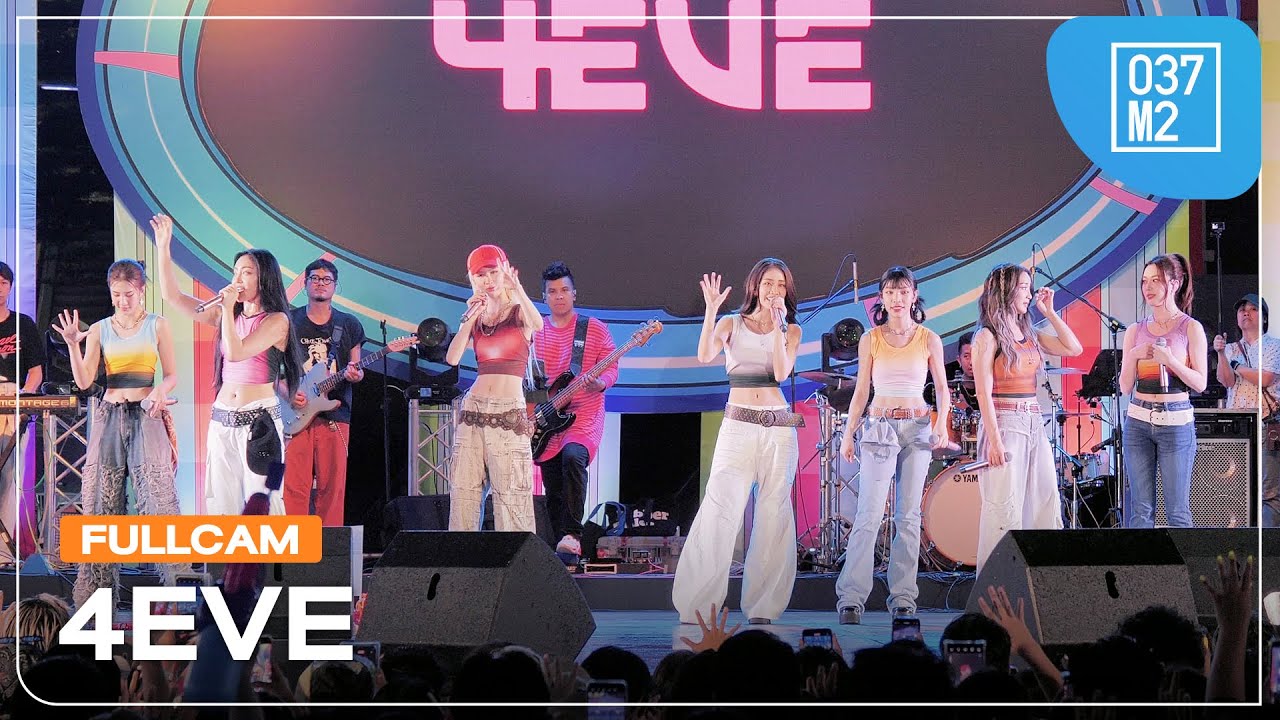 4EVE @ สงกรานต์สยามผ้าขาวม้า สาดสนุก สุดอะเมซิ่ง, Siam Square Block K [Full Fancam 4K 60p] 250413