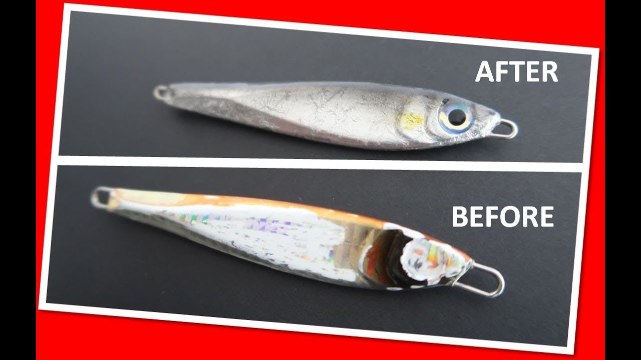 DIY Foil Wrap for a Slow Jig / Ремонт на пилкер