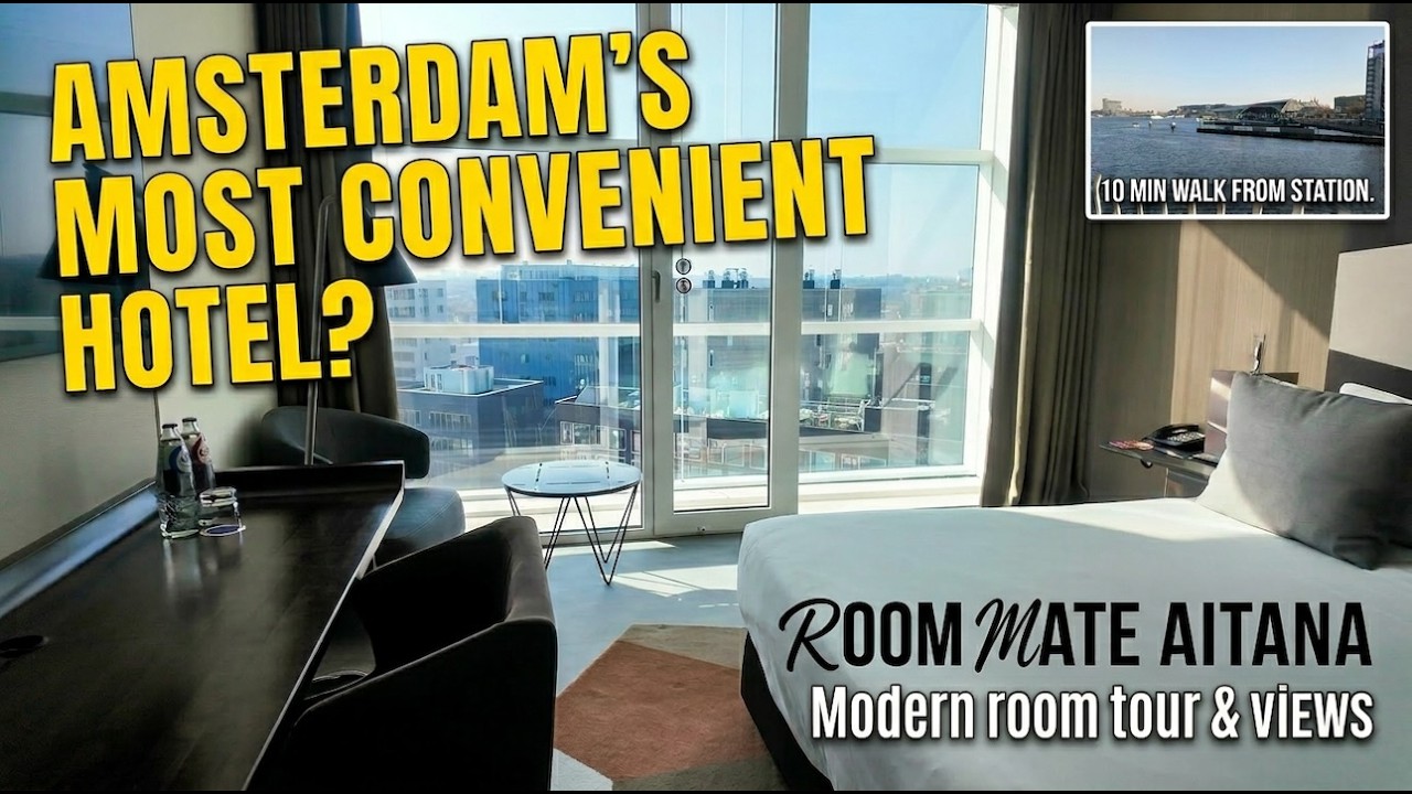 Room Mate Aitana Amsterdam Hotel | Superior Room Tour Near Centraal Station