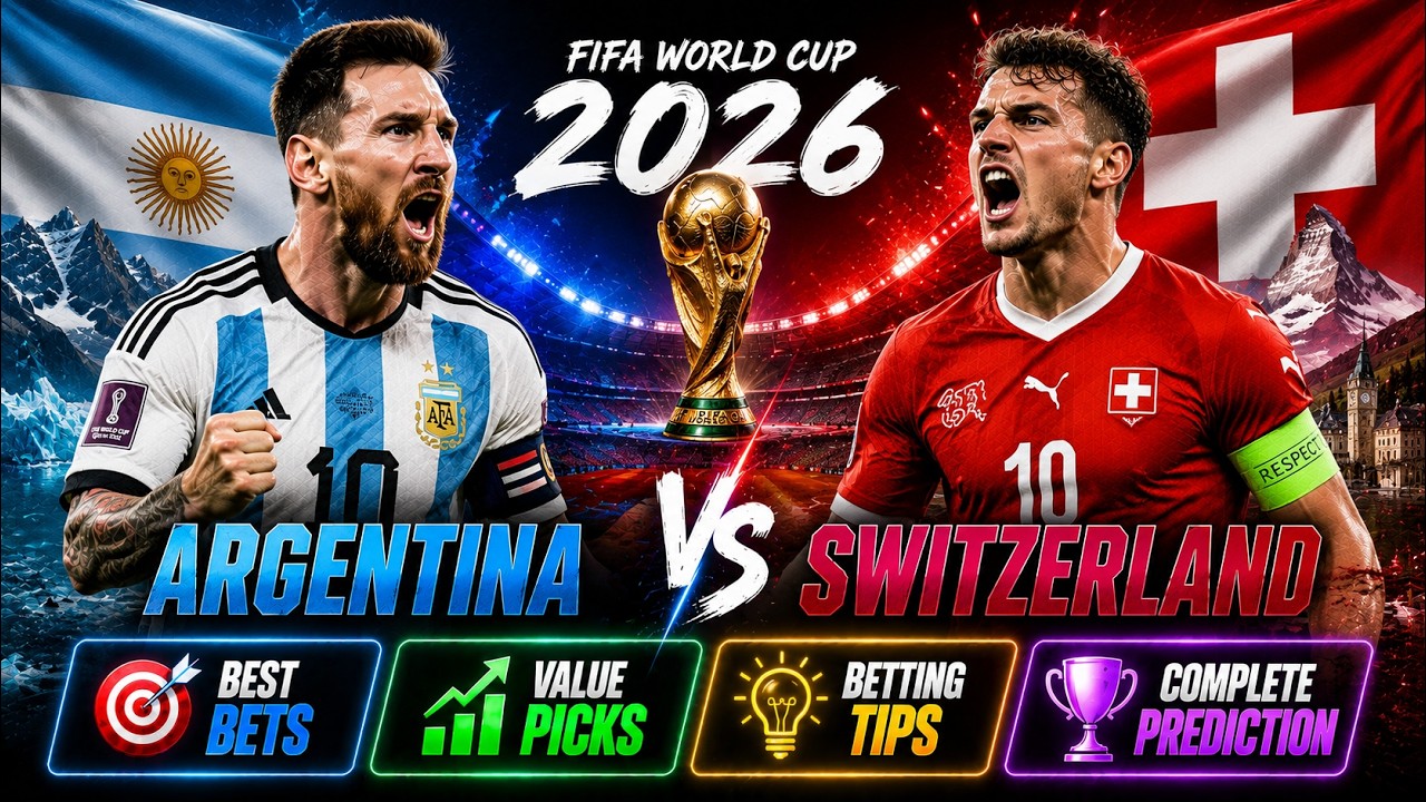 Argentina vs Switzerland Betting Odds, Picks & Prediction (LATEST): FIFA World Cup 2026 Quarterfinal