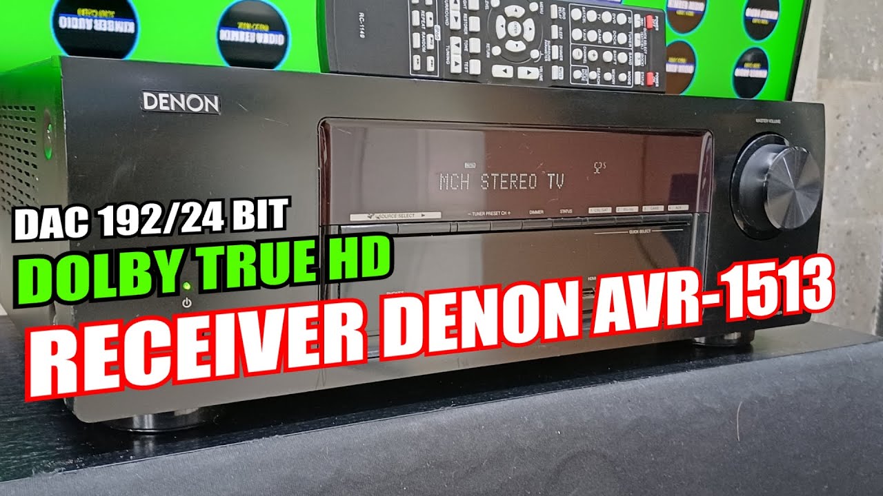 Amplificador Receiver DENON AVR-1513  #vendido