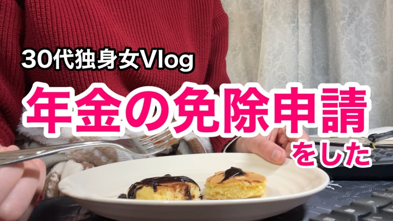【ダラダラ三連休】キッチン整理｜酒と映画｜年金の免除申請をする30代独身女