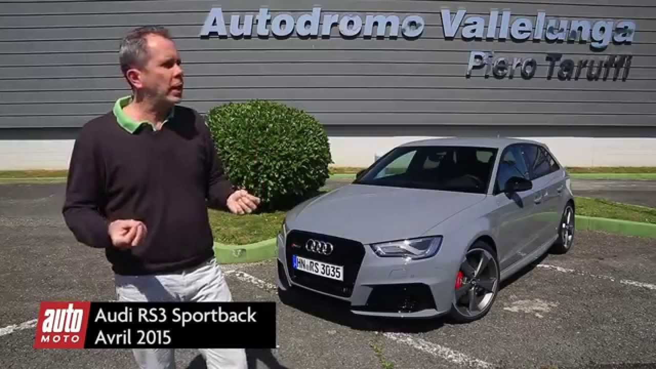 Audi RS 3 Sportback 2 (2015) : essai AutoMoto