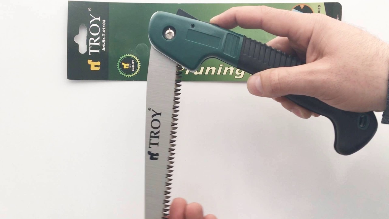 Troy 41104 Budama Testeresi - Kabzalı (150Mm)
