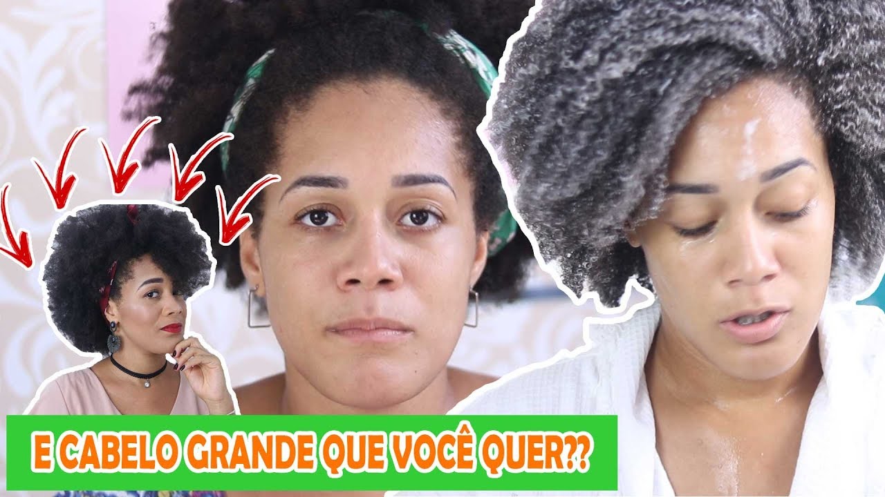 ROTINA DE CRESCIMENTO CAPILAR COM RECEITA CASEIRA | CRESCE MUITO