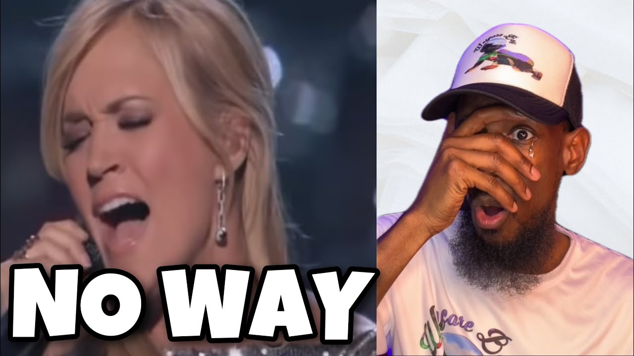 OMG!! Carrie Underwood - How Great Thou Art feat. Vince Gill | Reaction