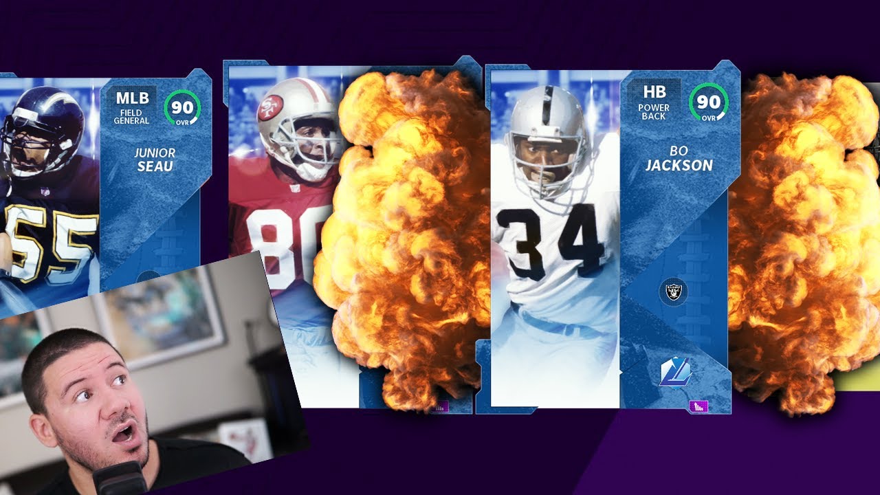 Madden 21 Ultimate Team Full Boss Legend Pull from Bundle Pack Opening