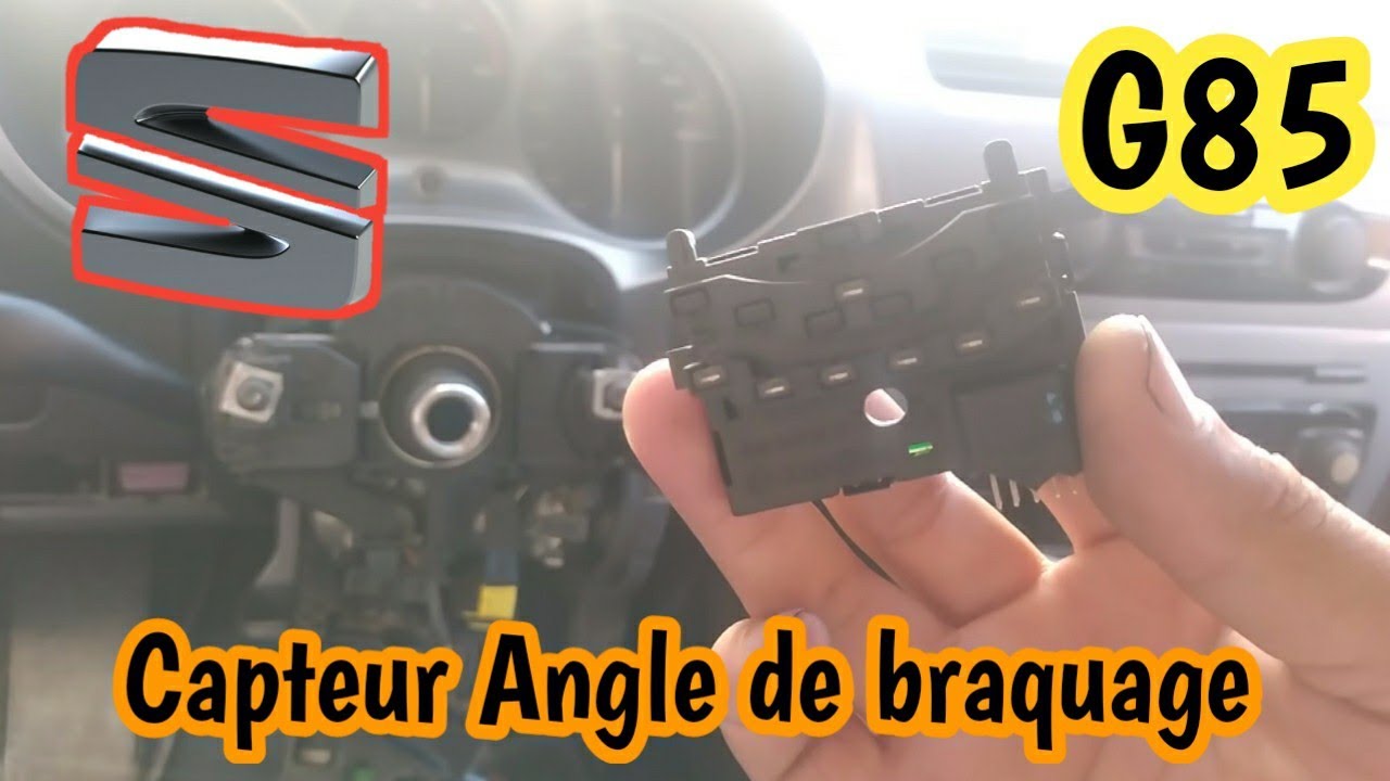 SEAT LEON Changement Capteur Angle De Braquage G85. Change Steering Angle Sensor G85.