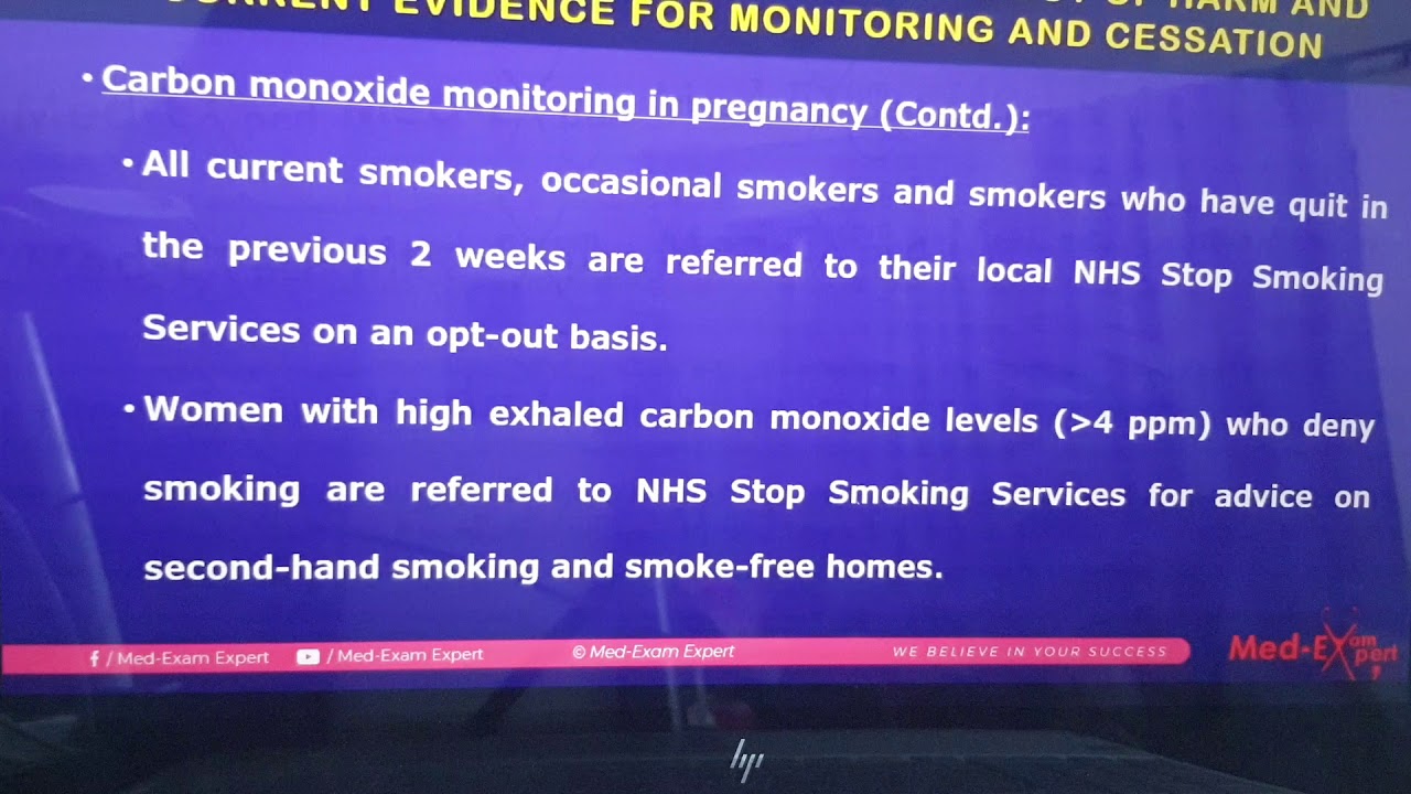 tog 5 smoking in pregnancy