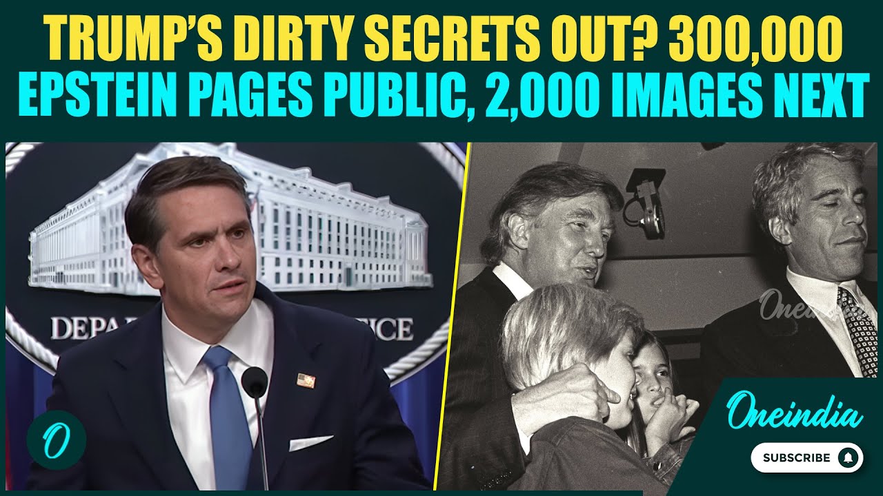 Epstein Scandal BREAKING: 3M+ Epstein Photos, Videos Made Public| Trump Abused Underage Girls?