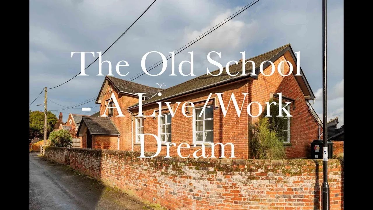 A tour around an original live work school #forsale in Nayland, Essex