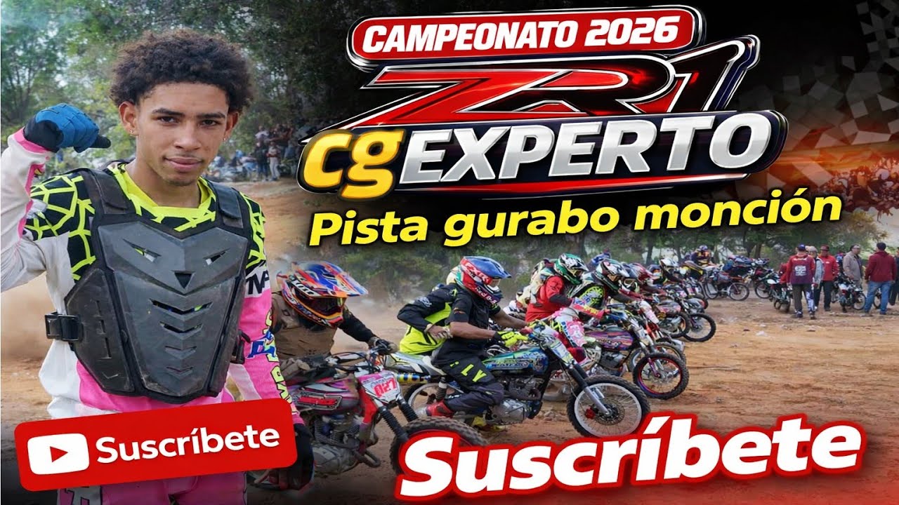 CATEGORIA CG EXPERTO PISTA GURABO MONCION 4TA PUNTUABLE MOTOTIERRA LINIERA 