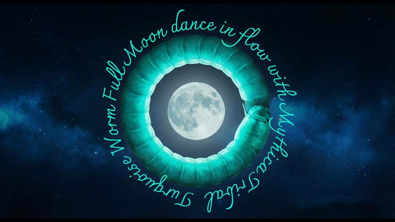 Mythica Full Moon Dance In Flow - March 2026 - Turquoise Worm Moon