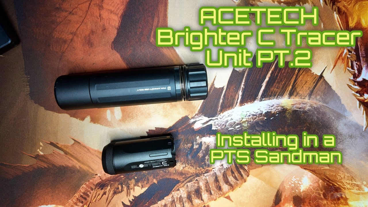 Installing a Tracer Unit in a PTS Dead Air Sandman.