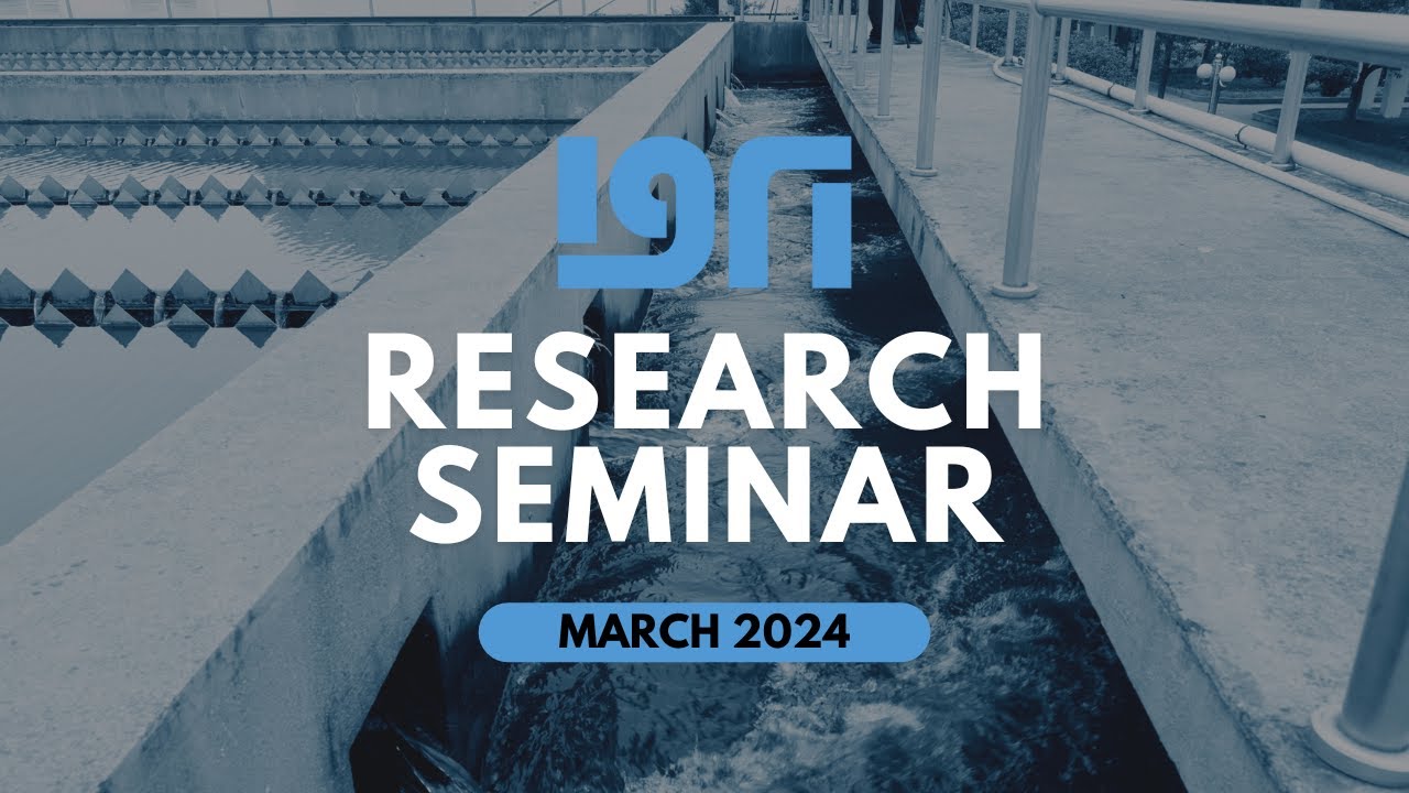 IGRI Research Seminar | March 2024 | Aaron Deslatte