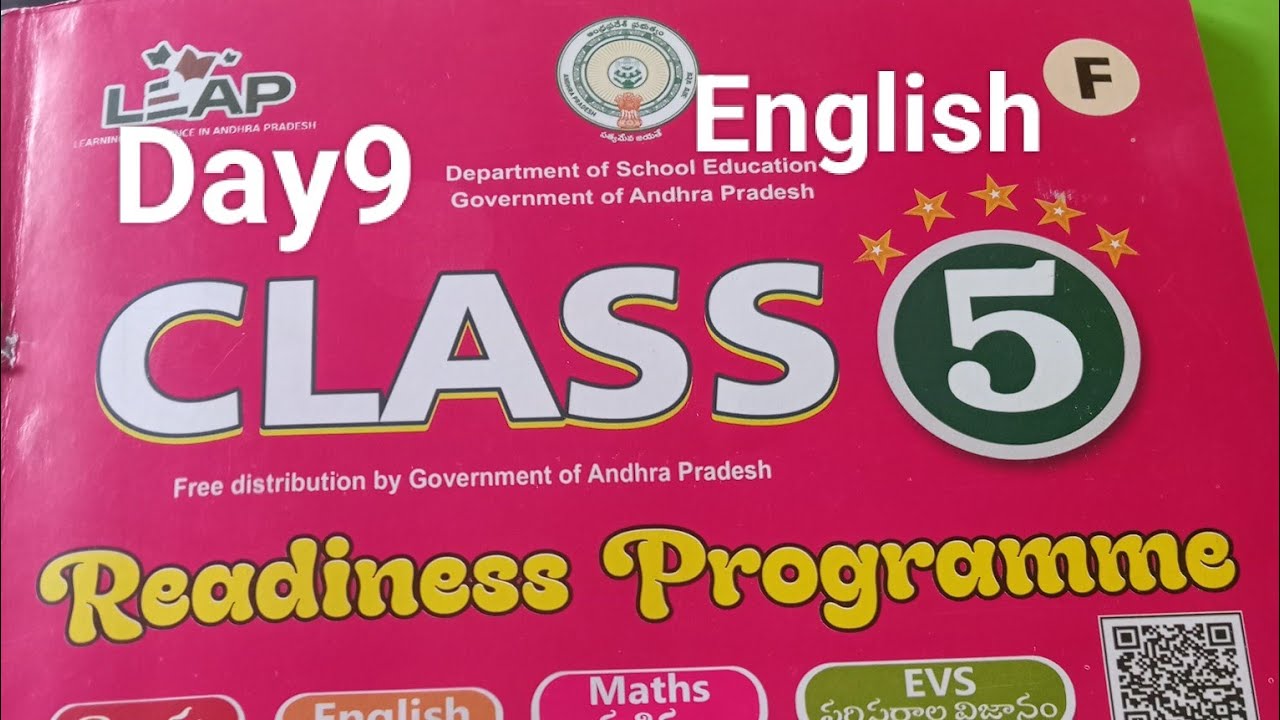 #5thDay9 english readiness activities#transport and road safety rules#Ap new textbook 2026