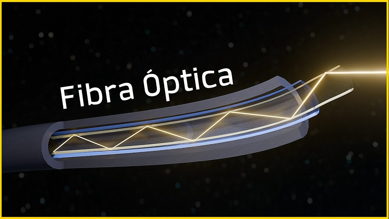 Cómo Funciona la Fibra Óptica 🌎
