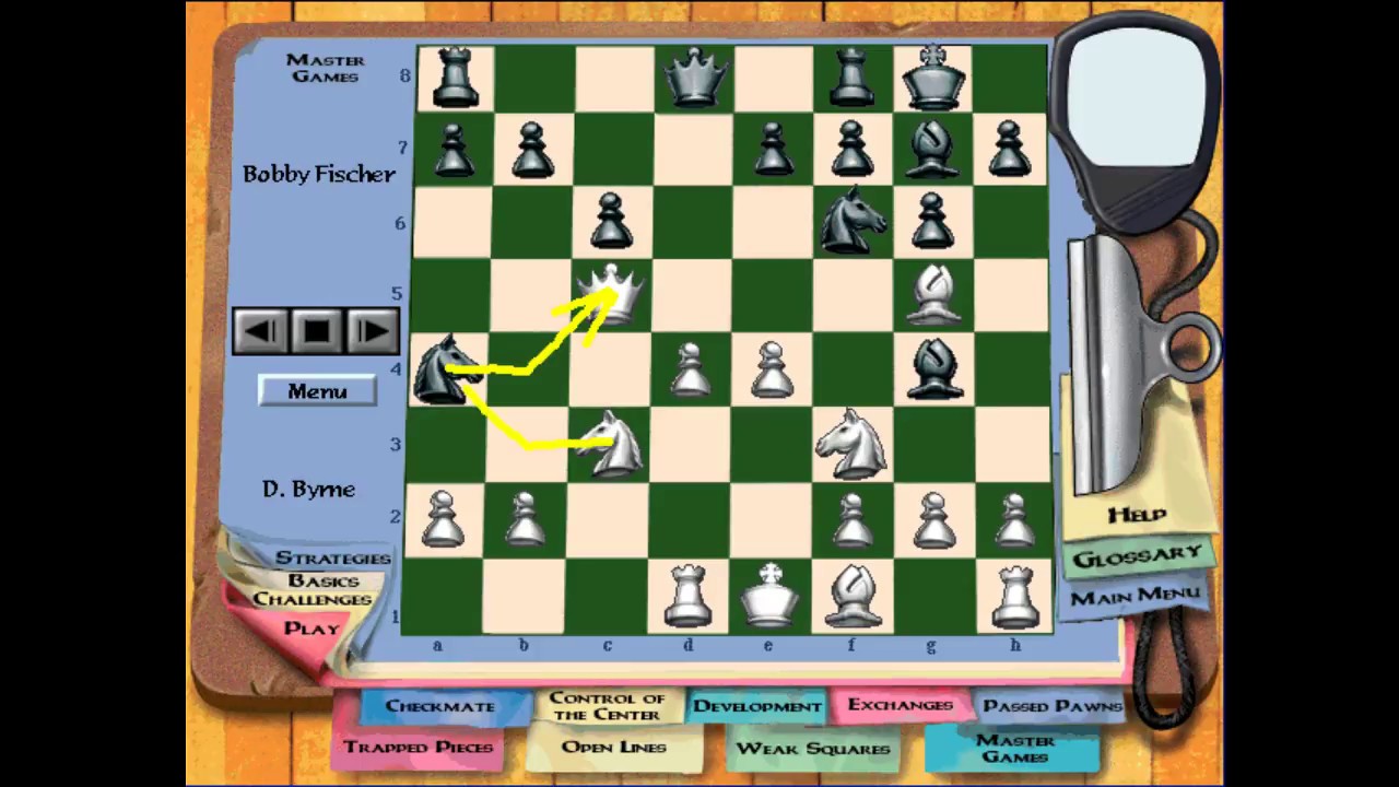 The Master Games #3 - Byrne vs. Fischer - Maurice Ashley Teaches Chess